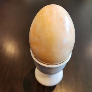 Easter egg, Marble Peach colored